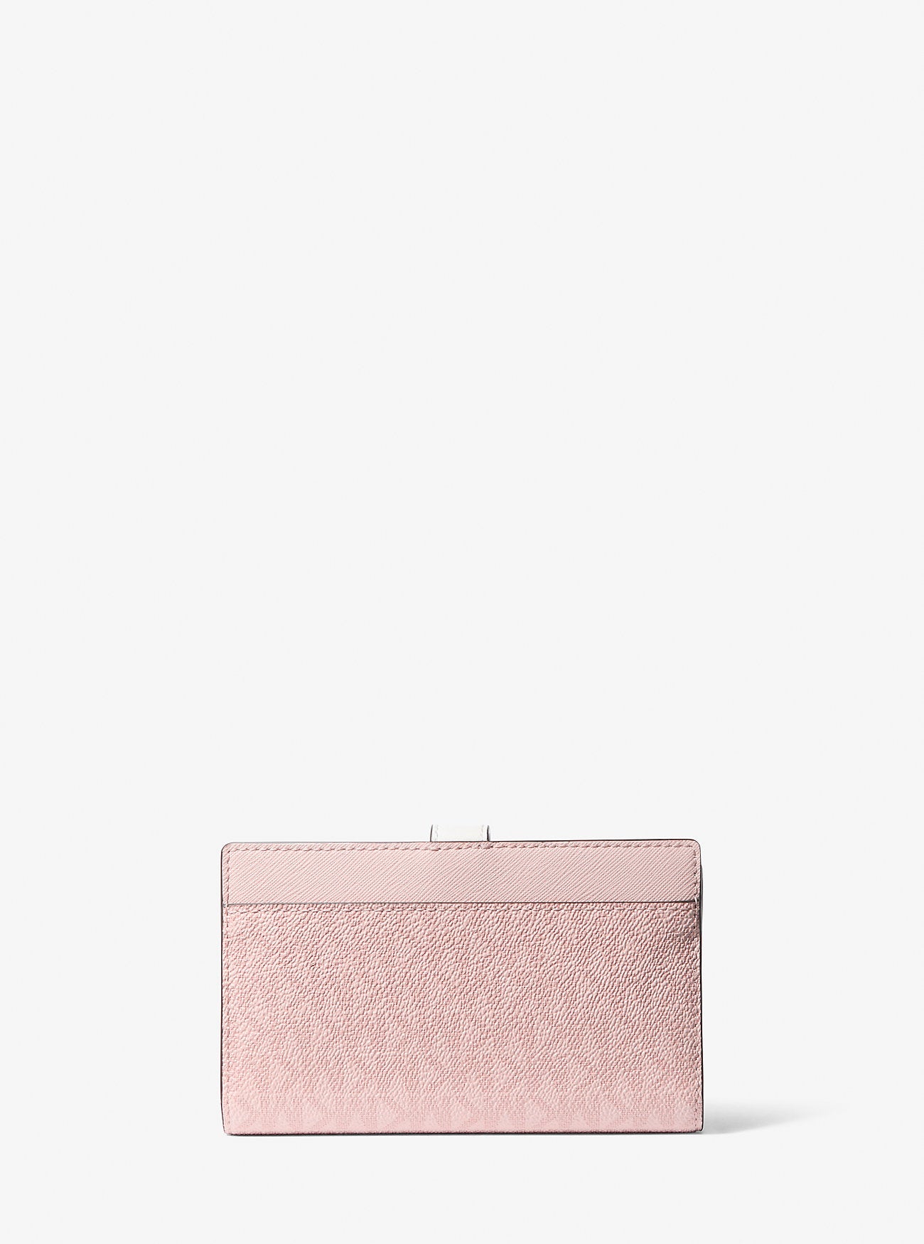 [INCOMING ETA 30 DAYS] Michael Kors Greenwich Medium Signature Logo Wallet in Powder Blush Multi (35S5GGRF8Y)