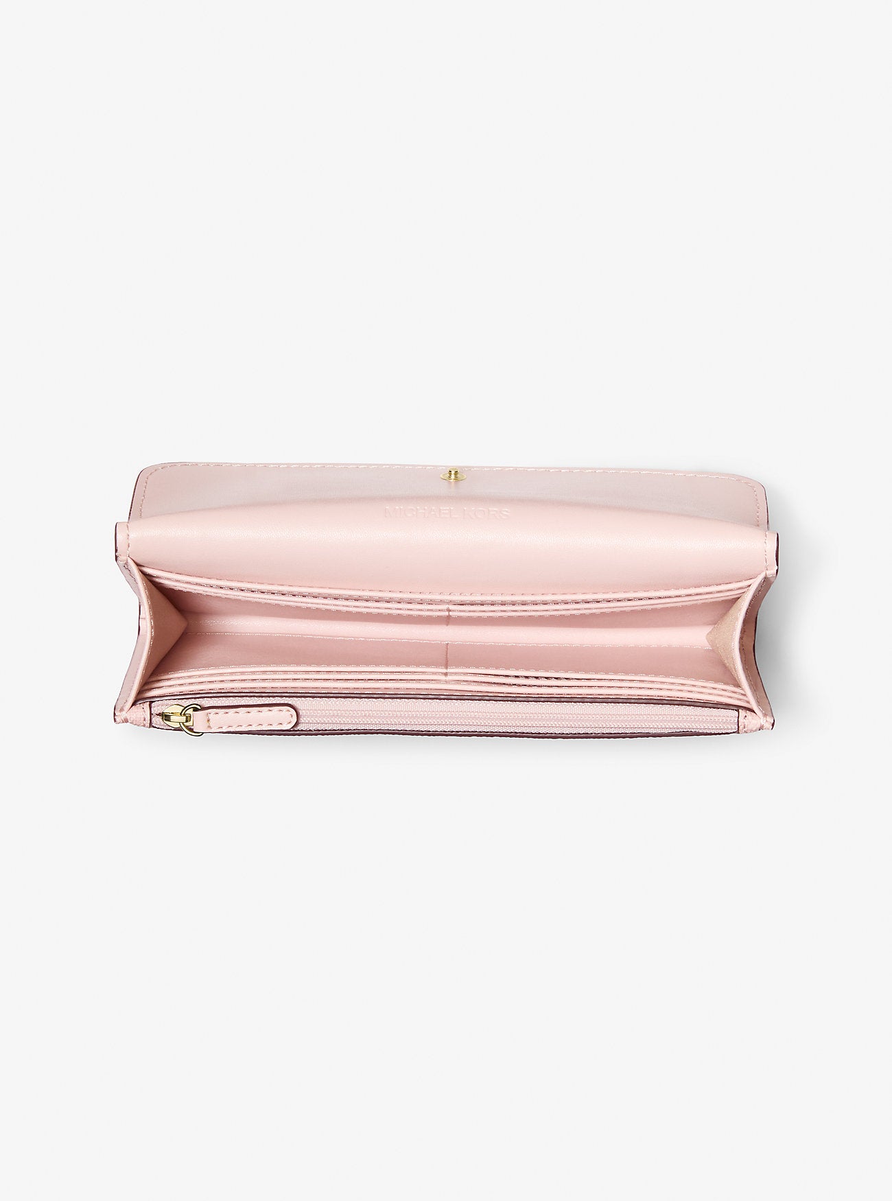 [INCOMING ETA 30 DAYS] Michael Kors Hamilton Large Flap Continental Wallet in Powder Blush (35F5GHME9V)