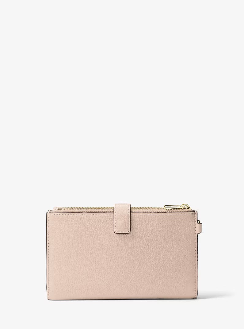 [READY STOCK MY] Michael Kors Jet Set Double Zip Wristlet in Soft Pink (32T7GAFW4L)
