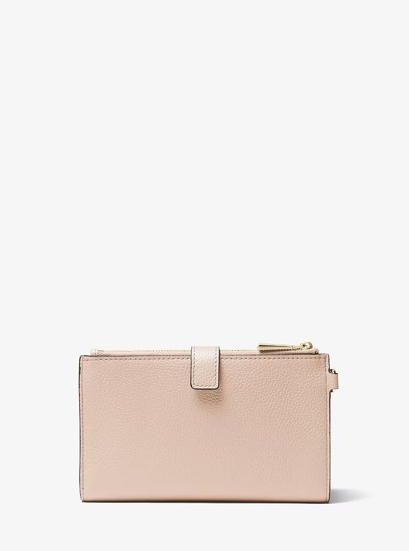 [READY STOCK MY] Michael Kors Jet Set Double Zip Wristlet in Soft Pink (32T7GAFW4L)