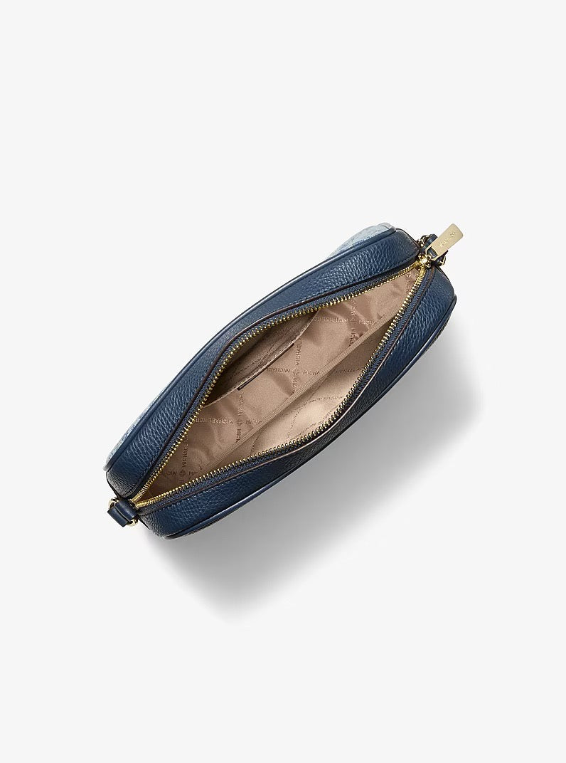 [WEB EXCLUSIVE][INCOMING ETA 30 DAYS] Michael Kors Jet Set Travel Large Camera Crossbody in Light Blue Washed (35F6GTVC7C)