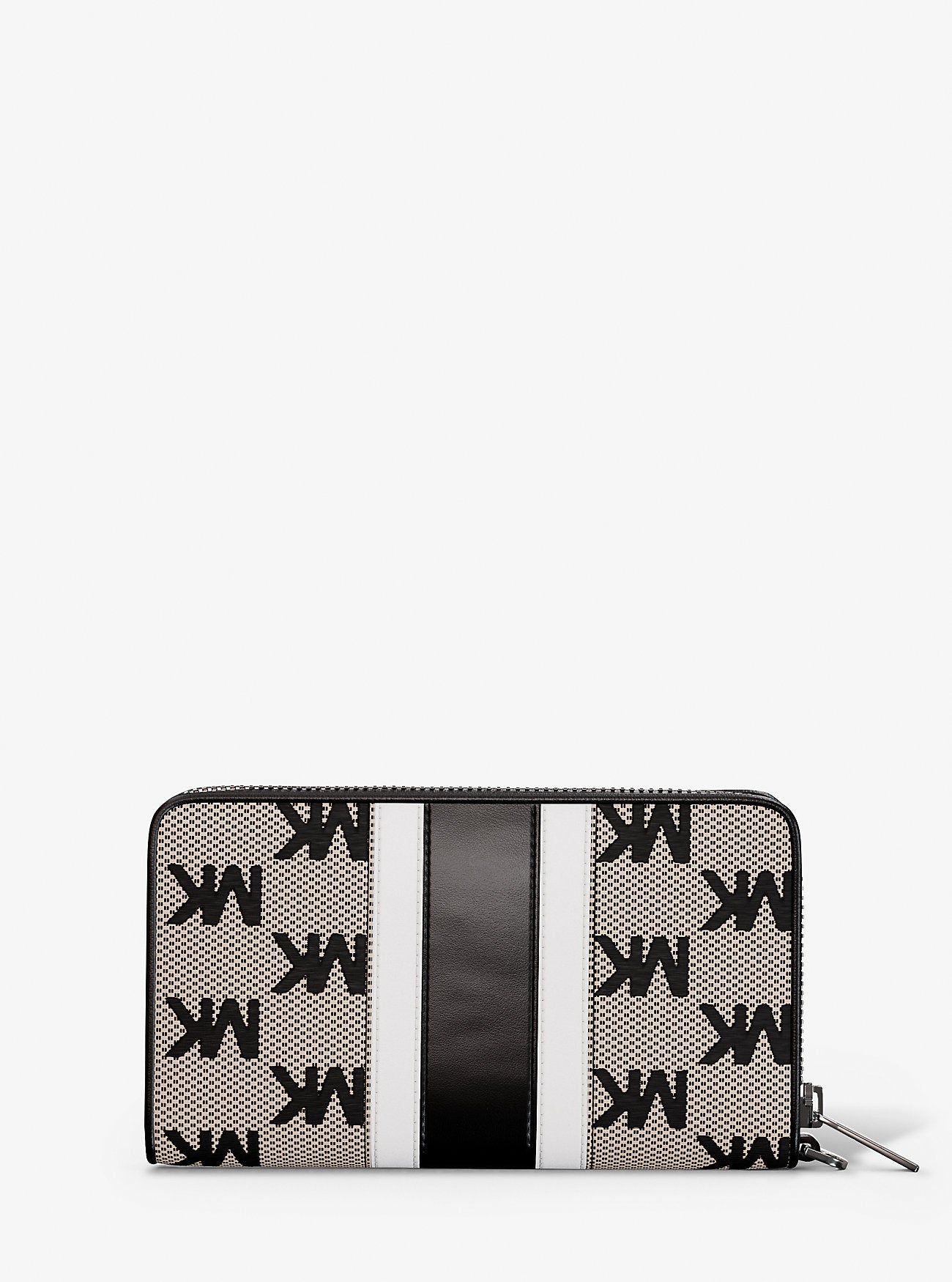 [READY STOCK MY] Michael Kors Jet Set Travel Large Flat MF Phone Case in Black (35R5STVE3J)