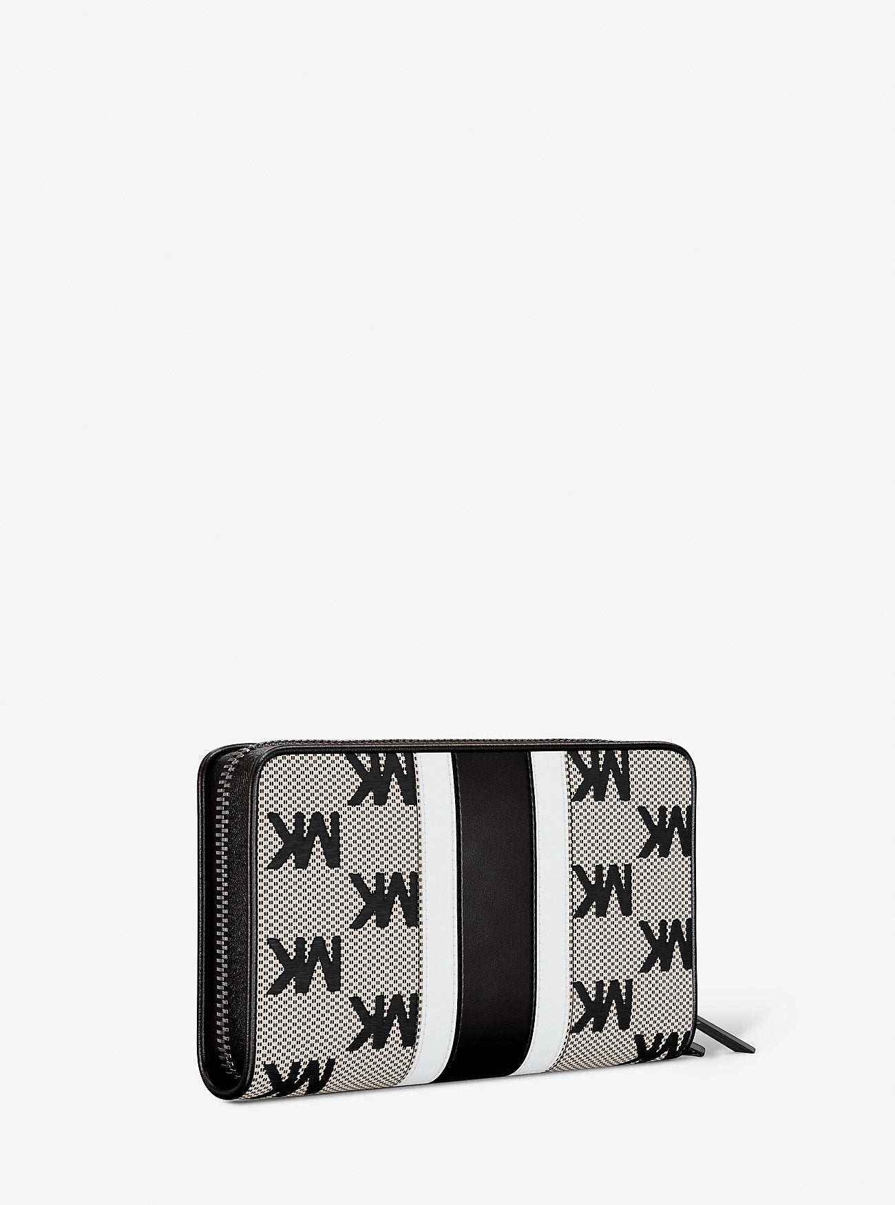 [READY STOCK MY] Michael Kors Jet Set Travel Large Flat MF Phone Case in Black (35R5STVE3J)