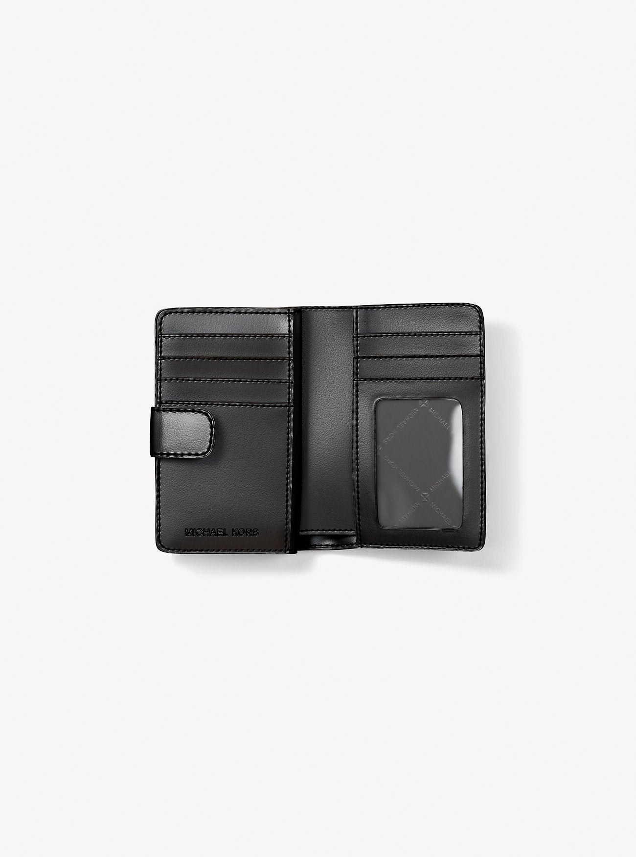 [INCOMING ETA 30 DAYS] Michael Kors Jet Set Travel Medium Bifold Corner Zip Wallet in Black (35S5STVF6Y)
