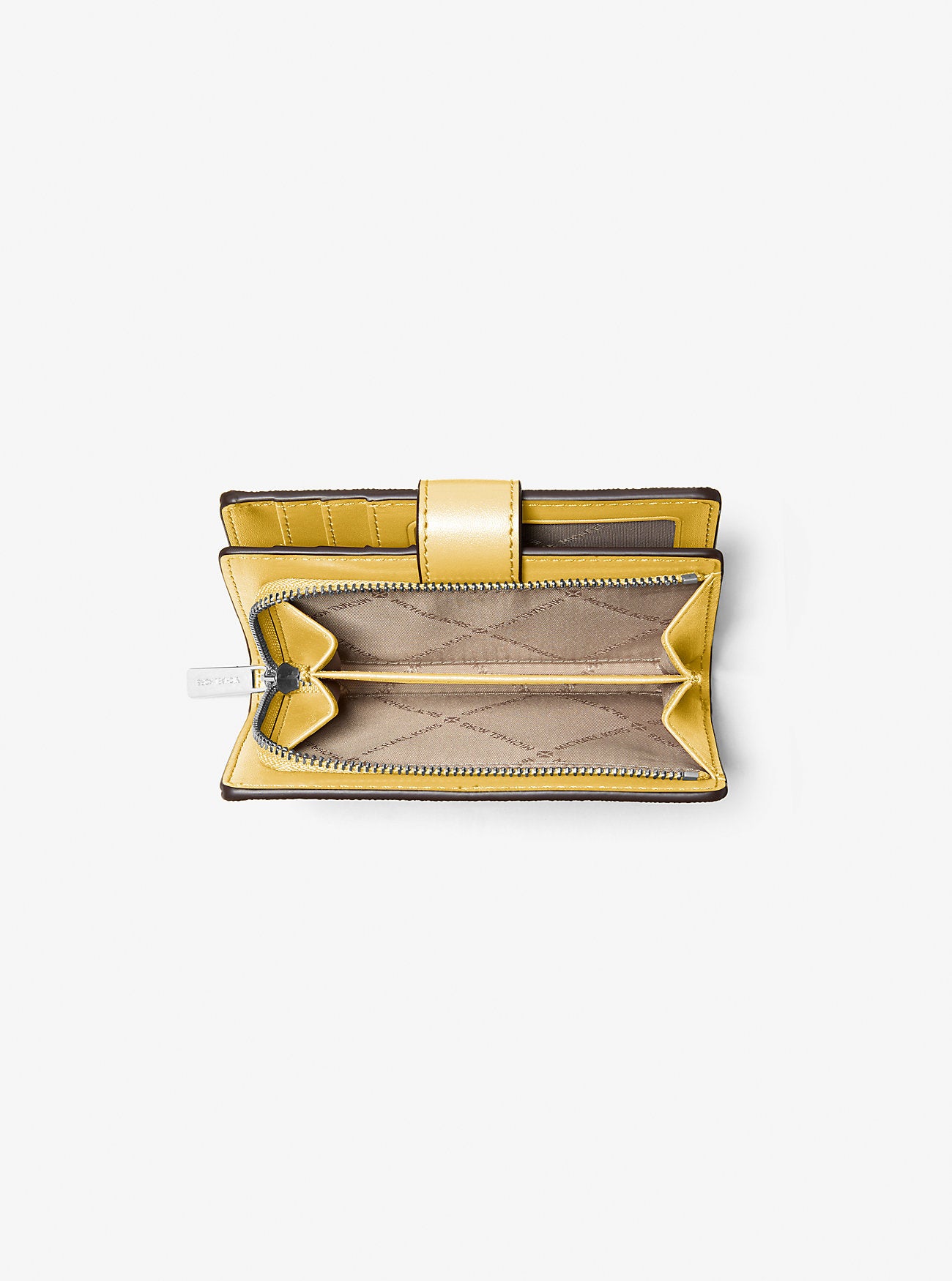 [INCOMING ETA 30 DAYS] Michael Kors Jet Set Travel Medium Bifold Zip Coin Wallet in Honey (35F5GTVF6U)
