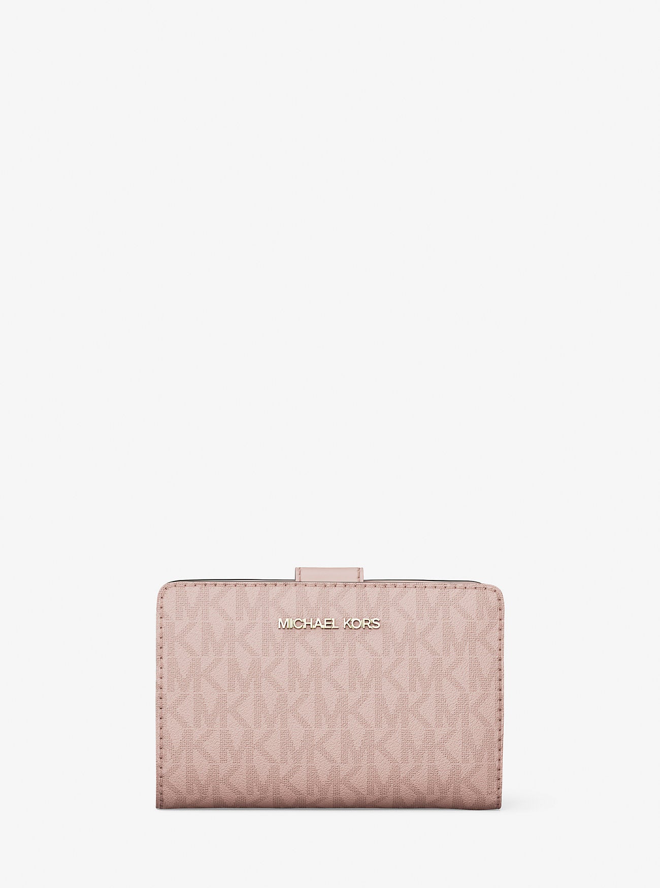 [INCOMING ETA 30 DAYS] Michael Kors Jet Set Travel Medium Bifold Zip Coin Wallet in Powder Blush (35S3GTVF6O)