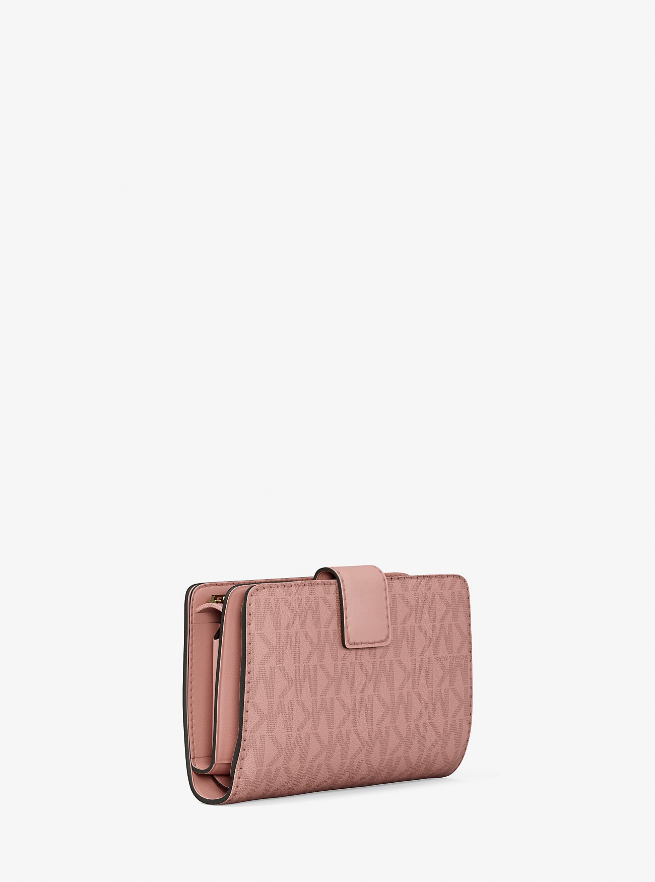 [INCOMING ETA 30 DAYS] Michael Kors Jet Set Travel Medium Bifold Zip Coin Wallet in Powder Blush (35S3GTVF6O)