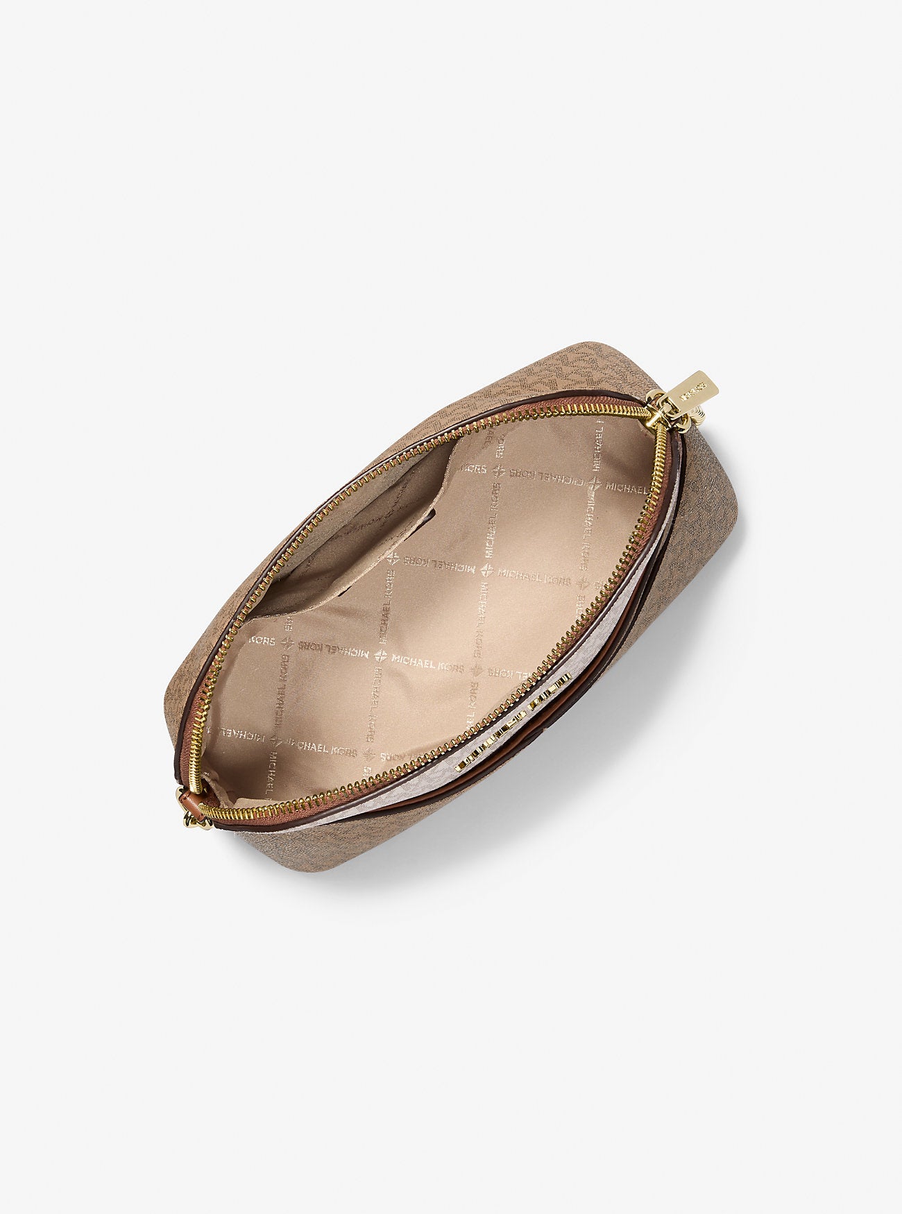 [INCOMING ETA 30 DAYS] Michael Kors JST Medium Dome Color-Block Sig Logo Crossbody Bag in Camel Multi (35S5GTVC6B)