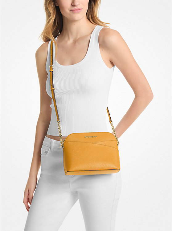 Michael kors jet set crossbody yellow online