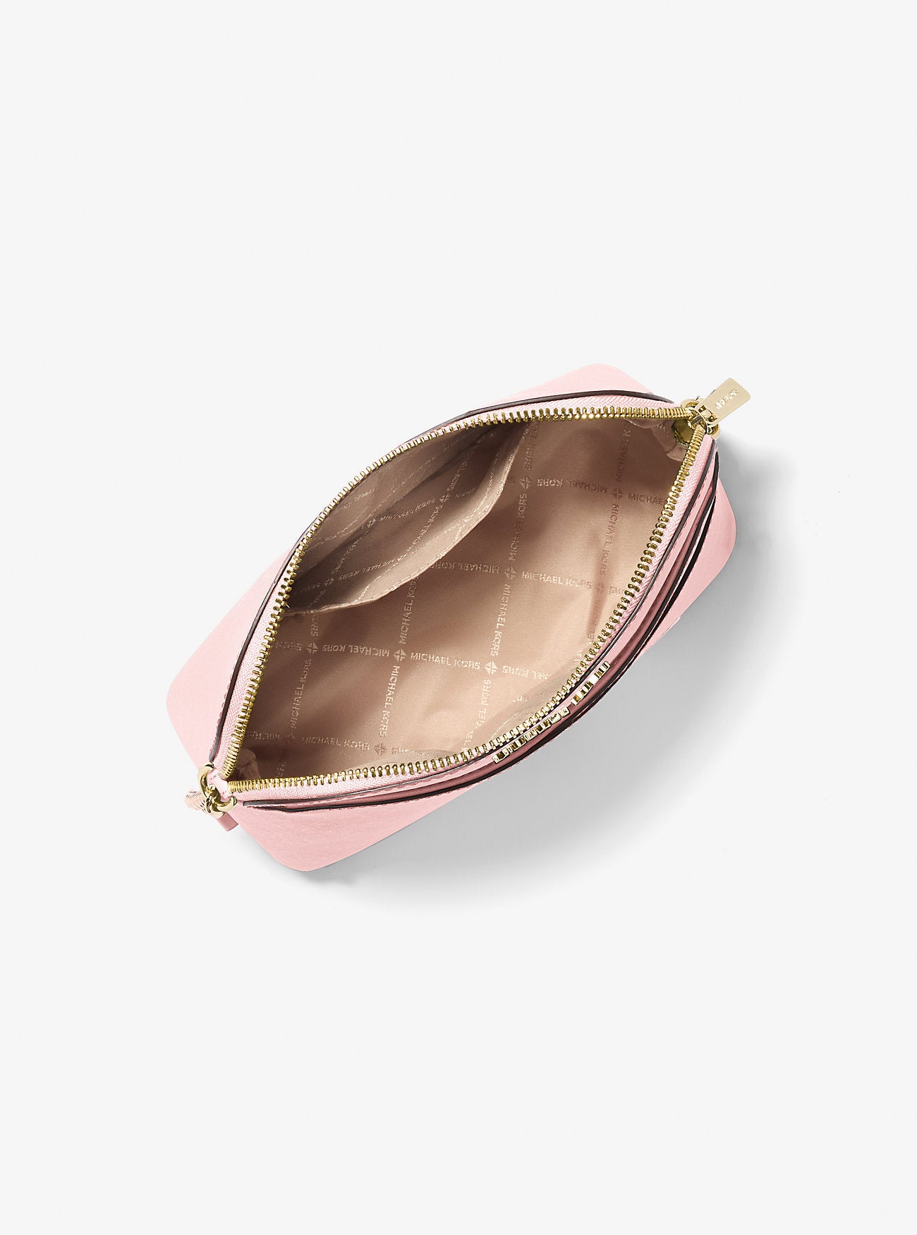 [READY STOCK MY] Michael Kors Jet Set Travel Medium Dome Crossbody Bag in Powder Blush (35F1GTVC6T)