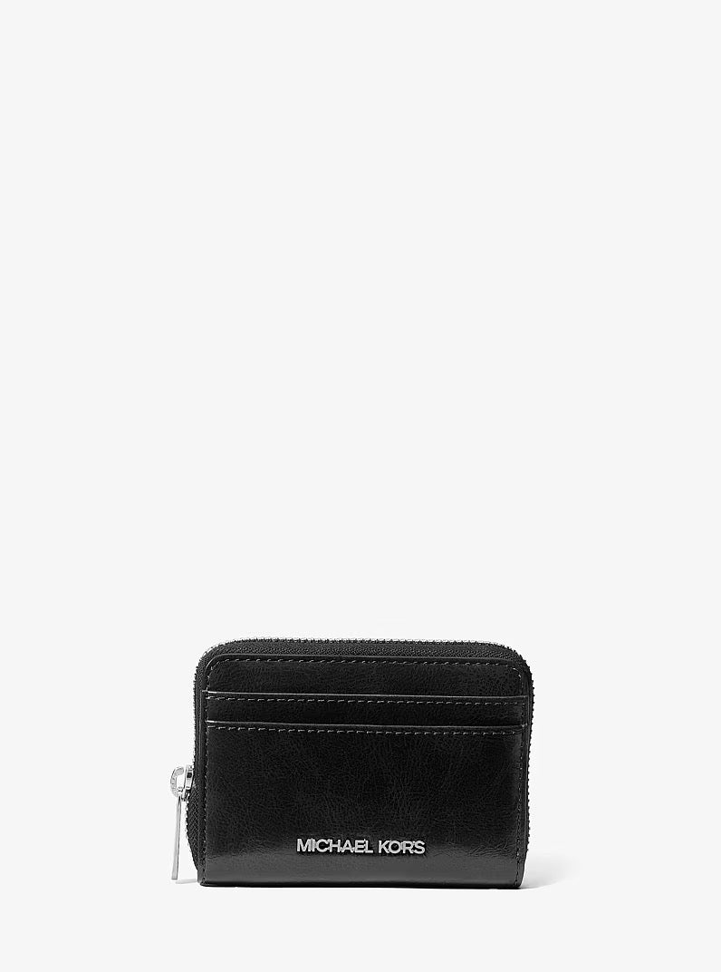 [WEB EXCLUSIVE][READY STOCK MY] Michael Kors Jet Set Travel Medium Zip Around Card Case in Black (35F5STVD6Y)