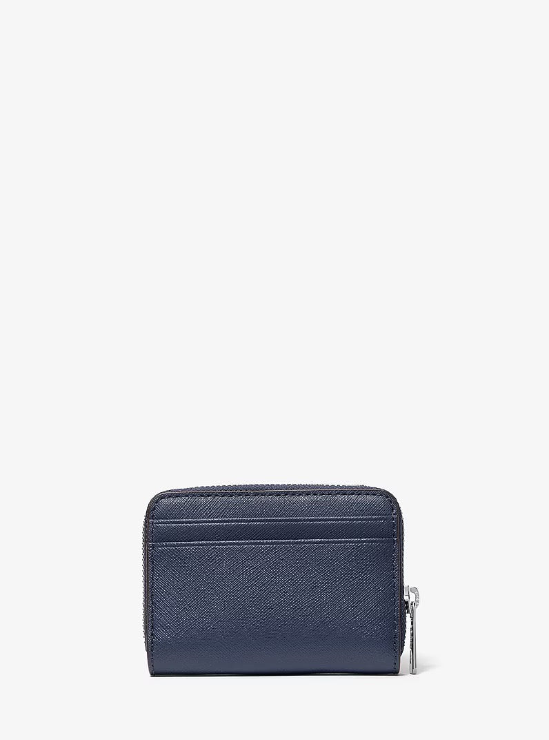 [WEB EXCLUSIVE][READY STOCK MY] Michael Kors Jet Set Travel Medium Zip Around Card Case in Navy (35H8STVZ5L)