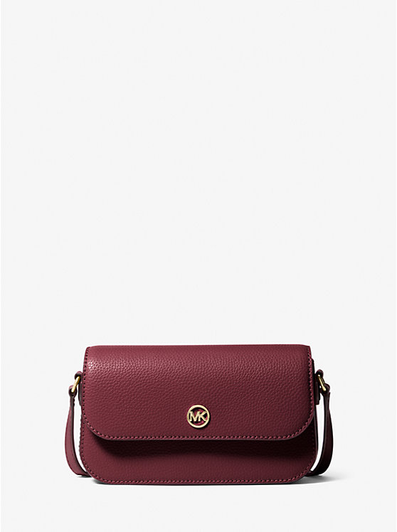 [INCOMING STOCK ETA END DEC 2024] Michael Kors Jet Set Travel Small Flap Crossbody in Oxblood (35F4GTVC1L)