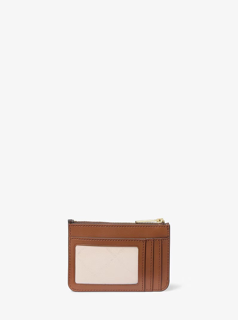 [WEB EXCLUSIVE][INCOMING ETA 30 DAYS] Michael Kors Jet Set Travel Small Signature Logo Coin Purse in Signature Brown (35H9GTVP1B)