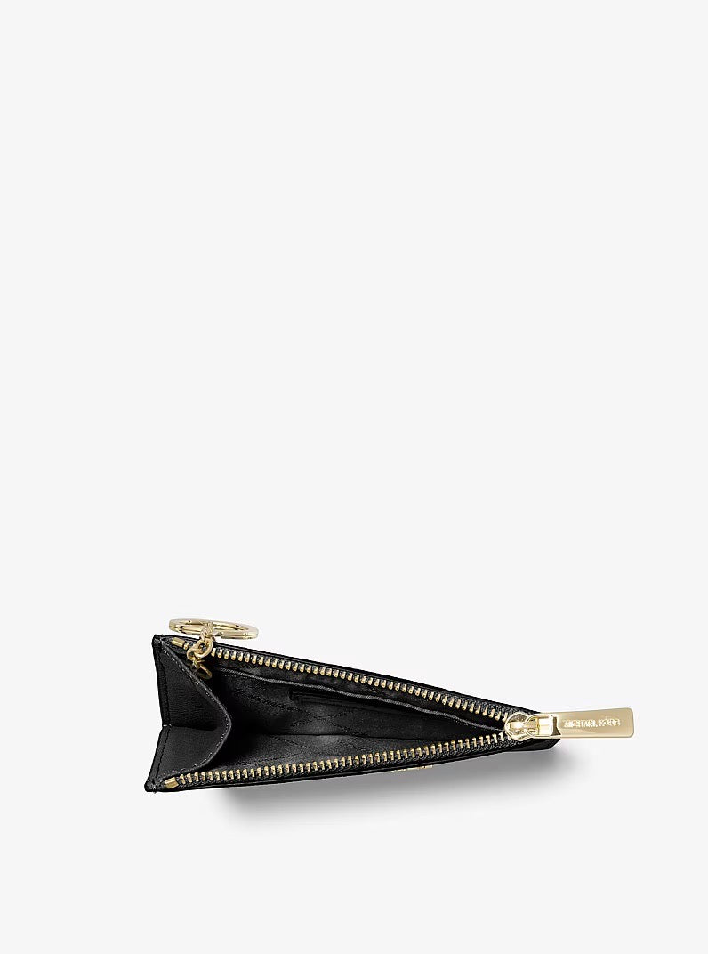 [WEB EXCLUSIVE][INCOMING ETA 30 DAYS] Michael Kors Jet Set Travel Small TZ Coinpouch in Black (35F7GTVU1L)
