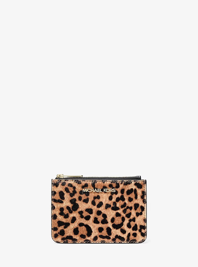 [WEB EXLCUSIVE][INCOMING ETA 30 DAYS] Michael Kors Jet Set Travel Small TZ Coinpouch in Camel Multi (35F6GTVP1H)