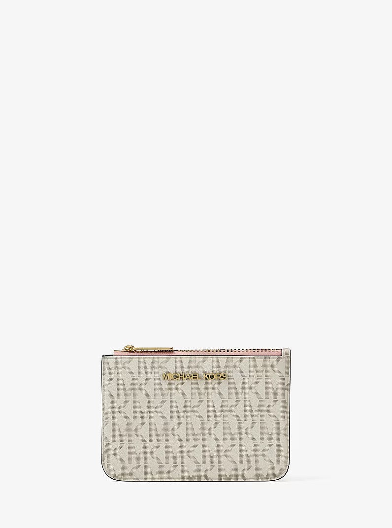 [WEB EXLUSIVE][INCOMING ETA 30 DAYS] Michael Kors Jet Set Travel Small TZ Coinpouch in Powder Blush Multi (35H9GTVP1B)