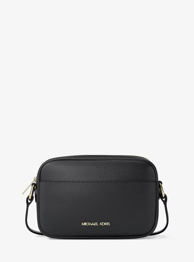 [INCOMING ETA 30 DAYS] Michael Kors Jet Set small shoulder bag for camera in grained leather in Black (35R6GTVC5L)