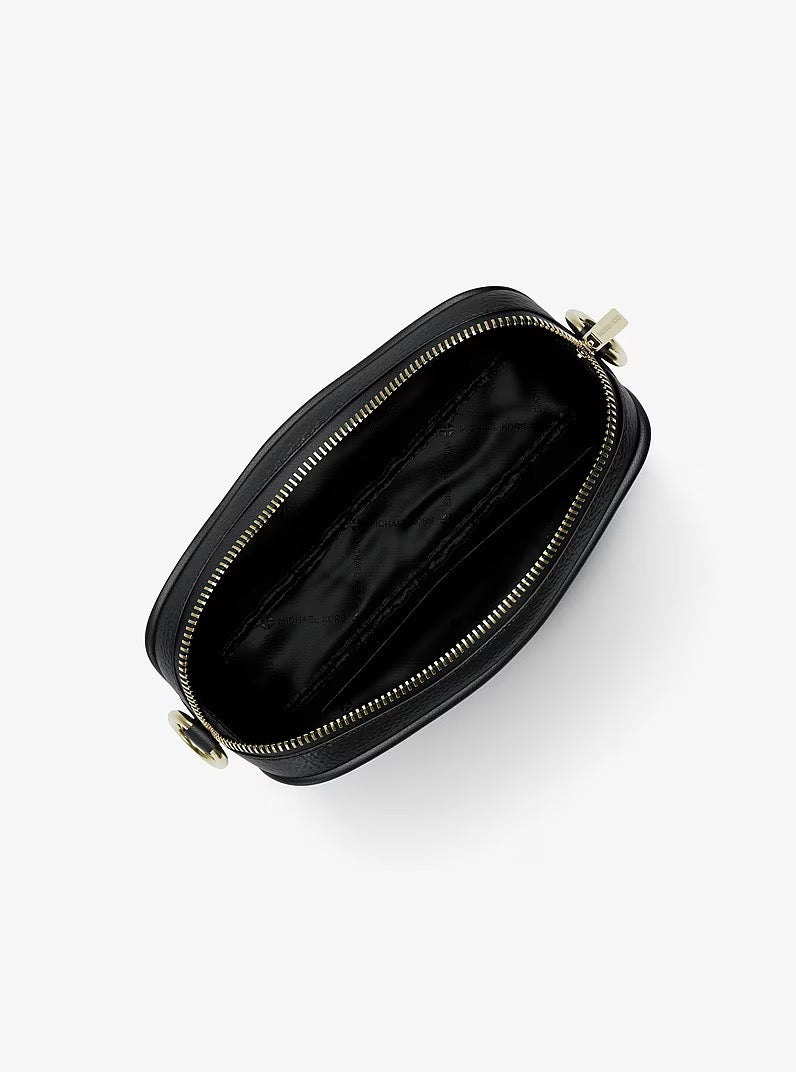 [INCOMING ETA 30 DAYS] Michael Kors Jet Set small shoulder bag for camera in grained leather in Black (35R6GTVC5L)