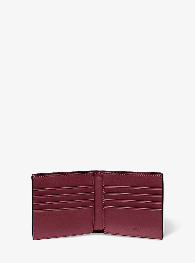 [INCOMING ETA 30 DAYS] Michael Kors Kole Billfold Wallet in Maroon (36F6LKOF1O)