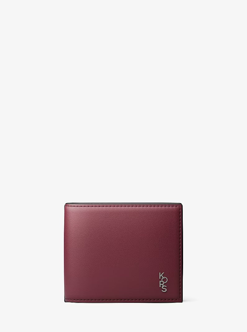 [INCOMING ETA 30 DAYS] Michael Kors Kole Billfold Wallet in Maroon (36F6LKOF1O)