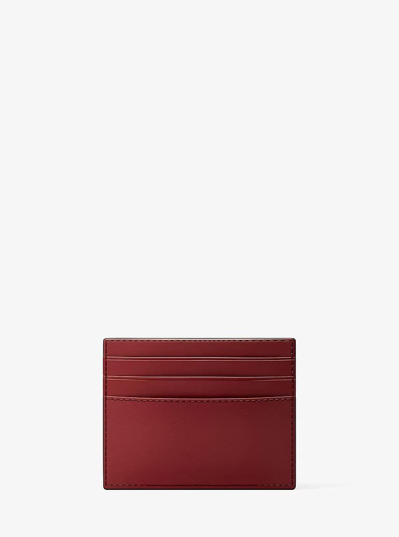 [INCOMING ETA 30 DAYS] Michael Kors Kole Card Case in Maroon (36F6LKOD2U)