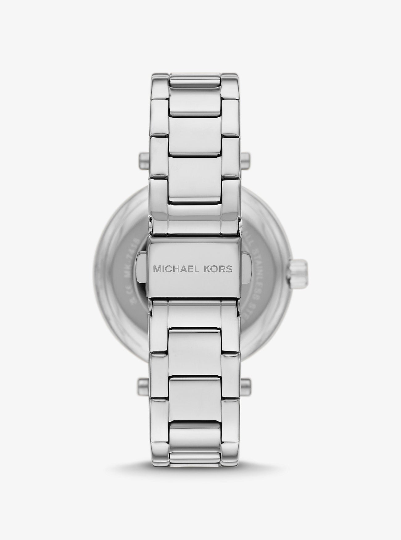 [READY STOCK MY] Michael Kors Laney Silver Stainless Steel Watch MK7420