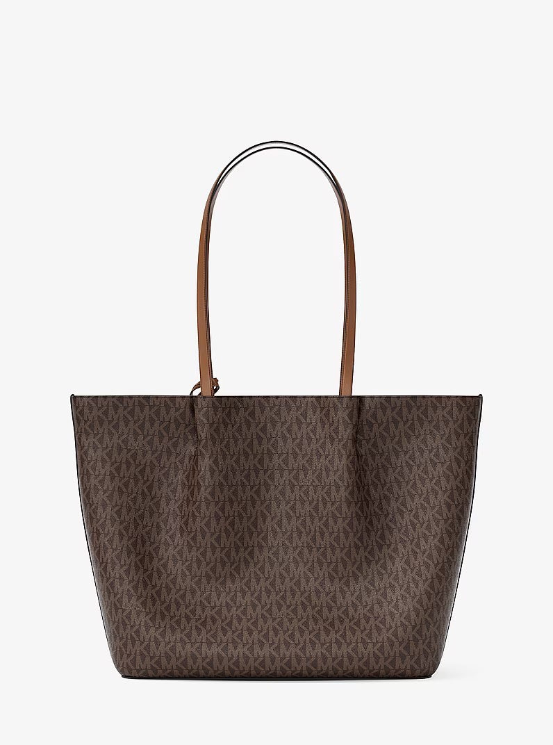 [INCOMING ETA 30 DAYS] Michael Kors Large Carson Tote Bag With Logo in Signature Brown (35R6G2ZT3B)