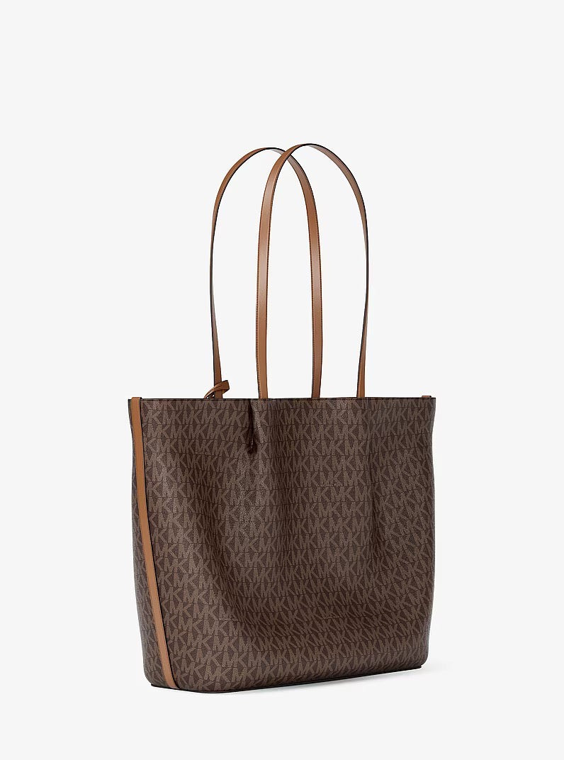 [INCOMING ETA 30 DAYS] Michael Kors Large Carson Tote Bag With Logo in Signature Brown (35R6G2ZT3B)