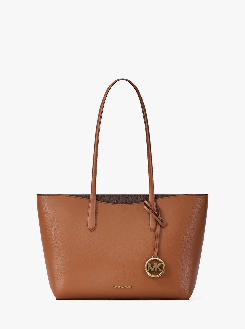 [WEB EXCLUSIVE][READY STOCK MY] Michael Kors Large Top Zip Tote in Brown (35S6G4XT3L)