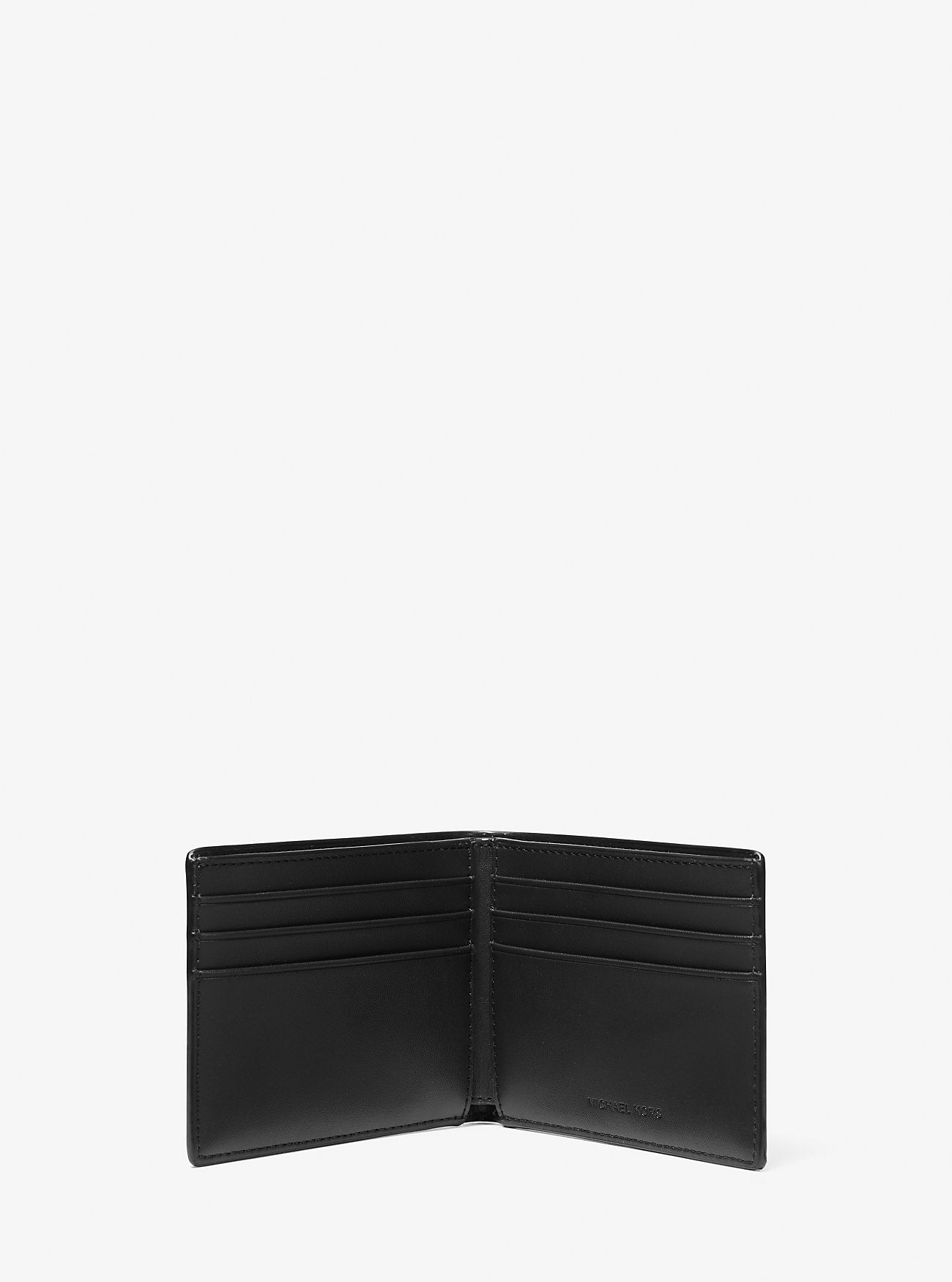 [INCOMING ETA 30 DAYS] Michael Kors Logo Wallet and Key Chain Gift Set in Signature Black (36T4LGFF1B)