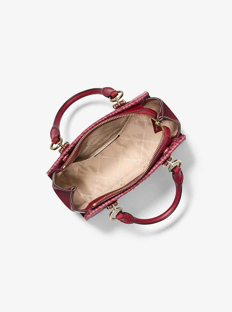 [READY STOCK MY] Michael Kors Marilyn Small Messenger in Cherry (35F5G6AM1V)