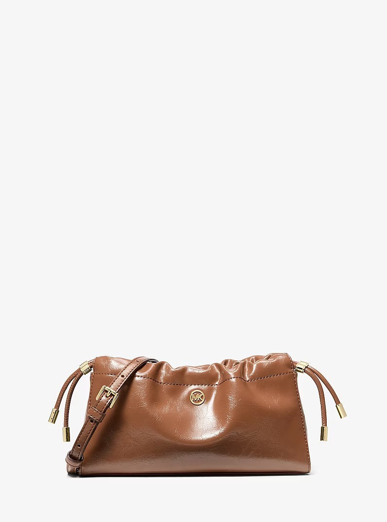 [READY STOCK MY] Michael Kors Matilda Small Cinch Crossbody in Luggage (35T6GMTC5U)