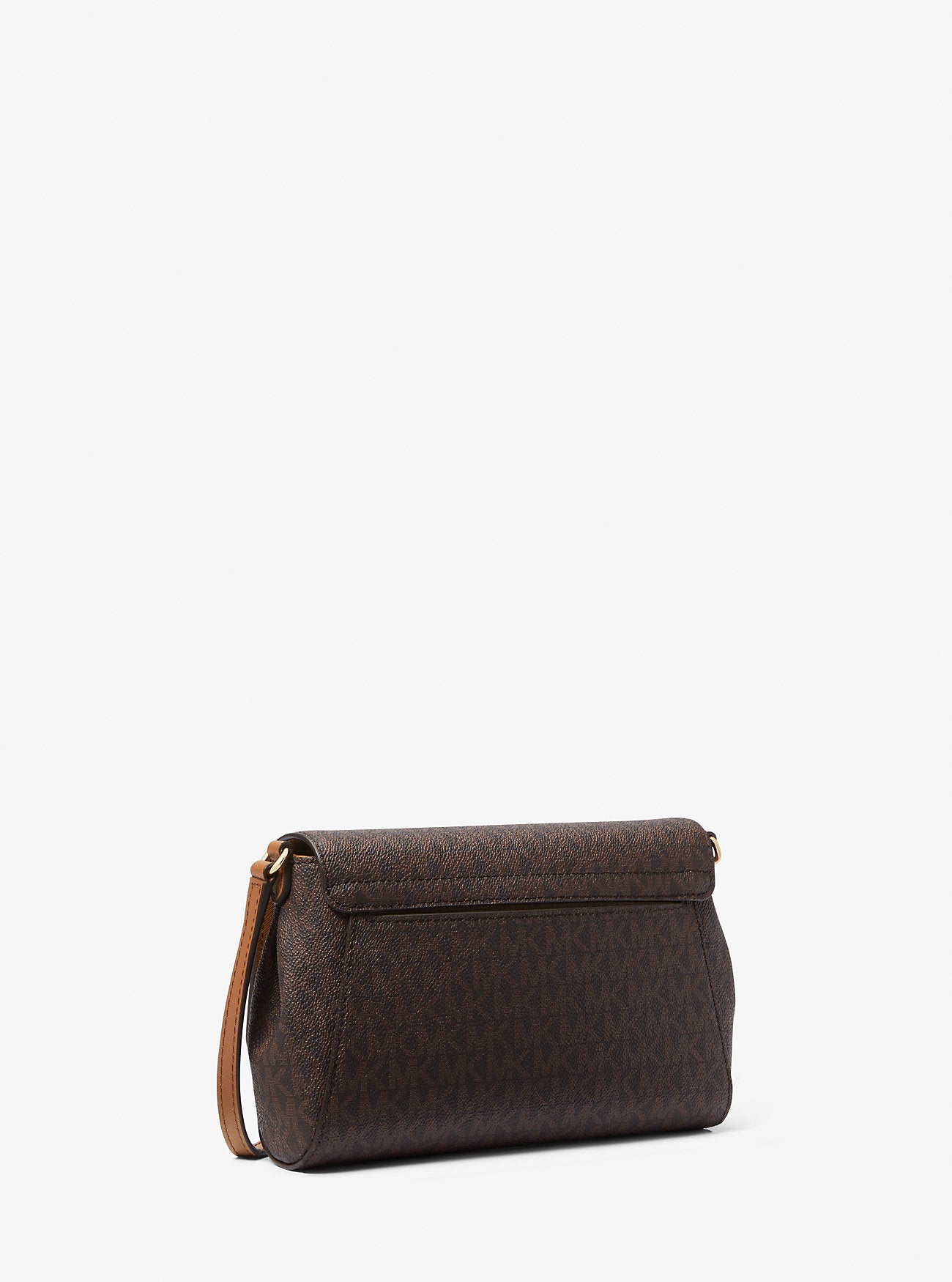 [READY STOCK MY] Michael Kors Medium Logo Convertible Crossbody Bag in Brown (35H8GTTC6B)