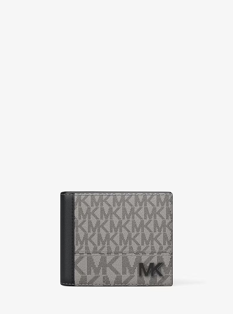 [SPECIAL DEAL][READY STOCK MY] Michael Kors Men Cooper Billfold With ID in PG/Black Multi (36S6LCOF2U)