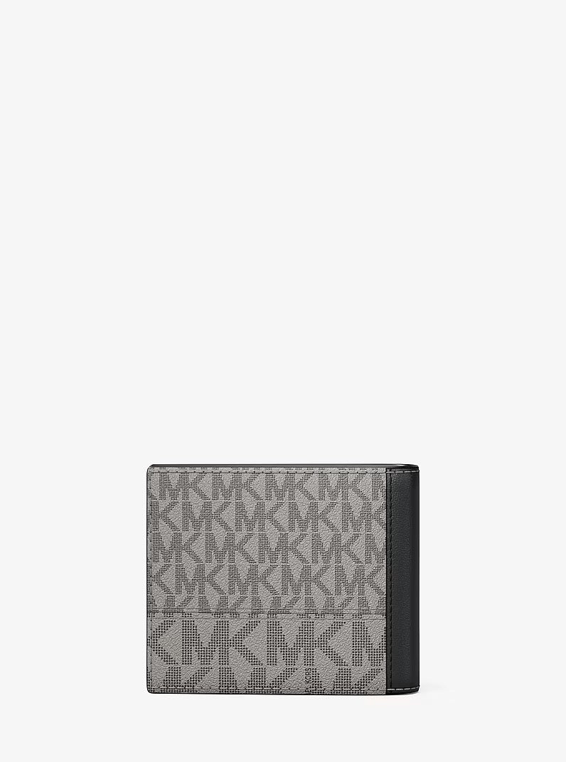 [SPECIAL DEAL][READY STOCK MY] Michael Kors Men Cooper Billfold With ID in PG/Black Multi (36S6LCOF2U)