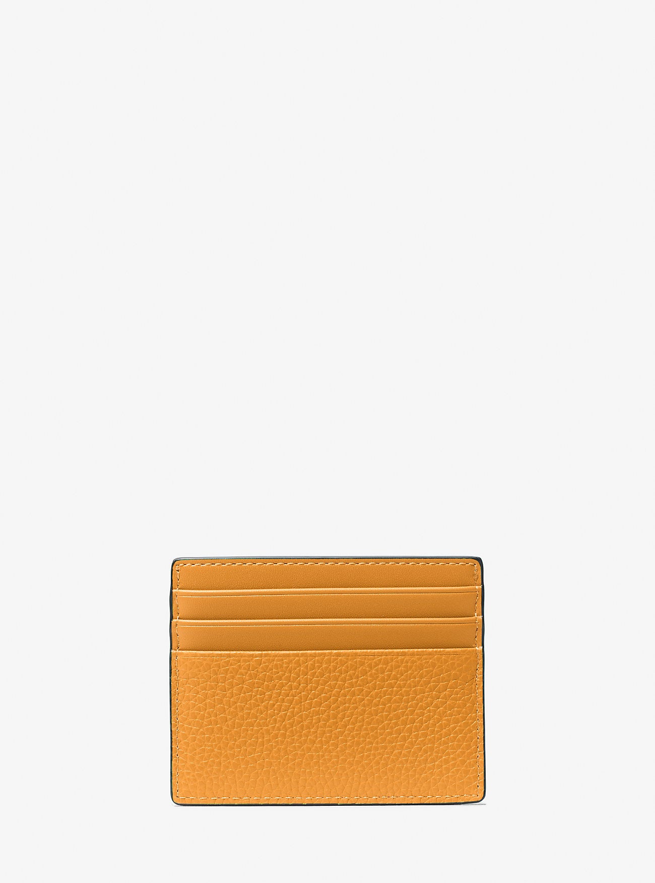 [INCOMING ETA 30 DAYS] Michael Kors Men Cooper Pebbled Leather Tall Card Case in Pop Orange (36S4LCOD2L)