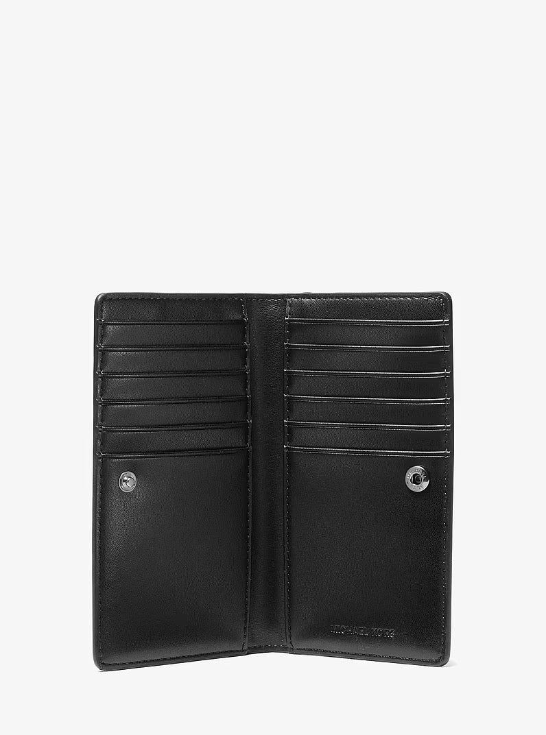 [INCOMING ETA 30 DAYS] Michael Kors Men Large Cooper Card Holder With Two Folds And Logo in Signature Black (36F3COLD1B)