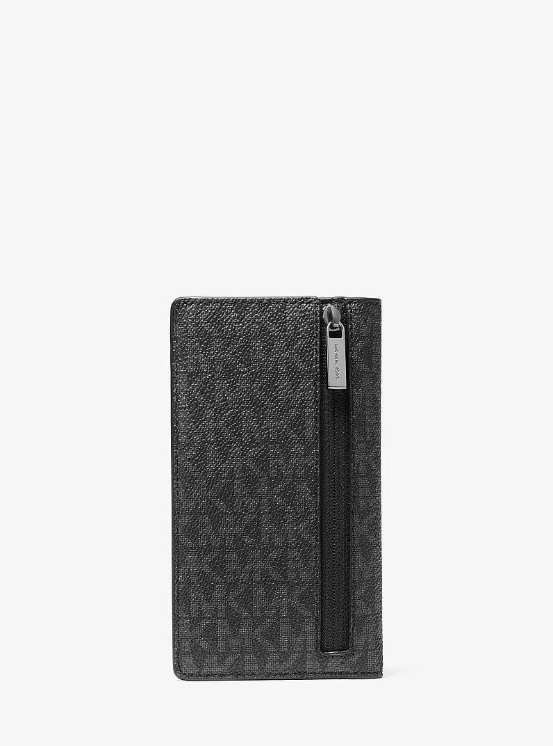[INCOMING ETA 30 DAYS] Michael Kors Men Large Cooper Card Holder With Two Folds And Logo in Signature Black (36F3COLD1B)
