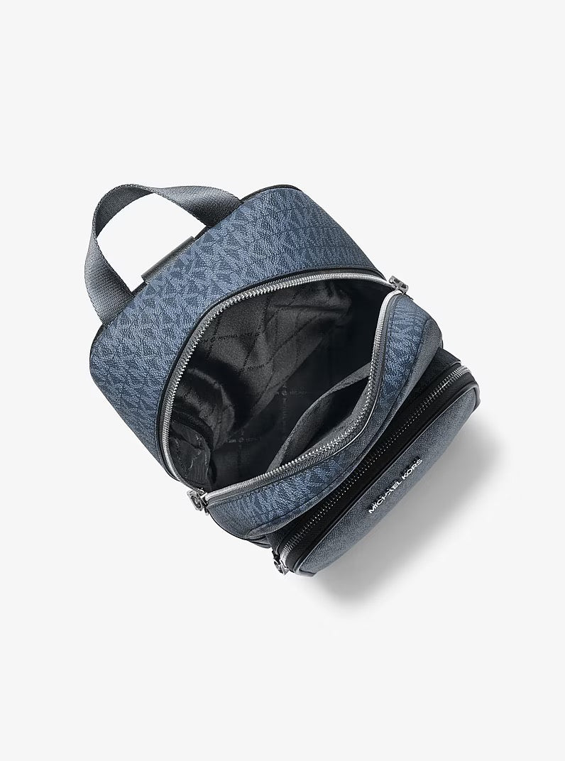 [INCOMING ETA 30 DAYS] Michael Kors Mens Cooper Commuter Slingpack in Signature Admiral/Pale Blue (37S1LCOY1B)