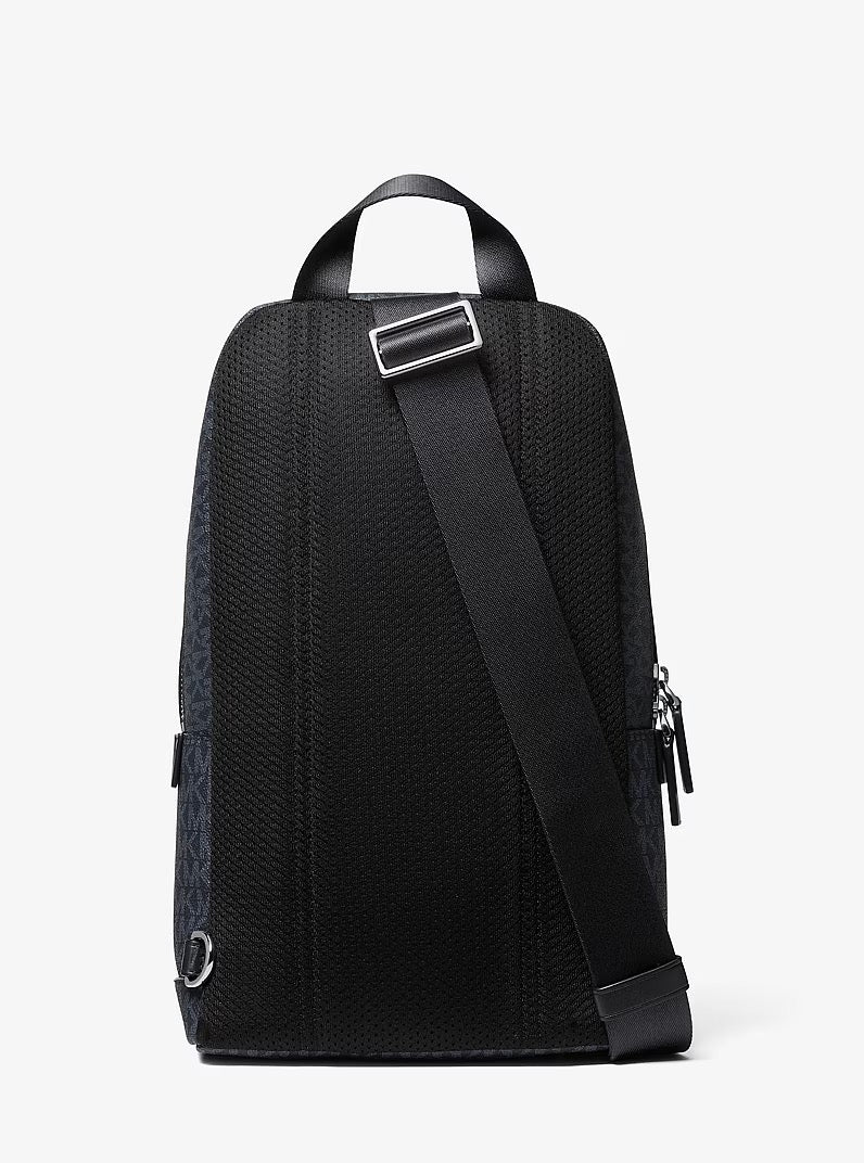 [INCOMING ETA 30 DAYS] Michael Kors Mens Cooper Commuter Slingpack in Signature Admiral/Pale Blue (37S1LCOY1B)