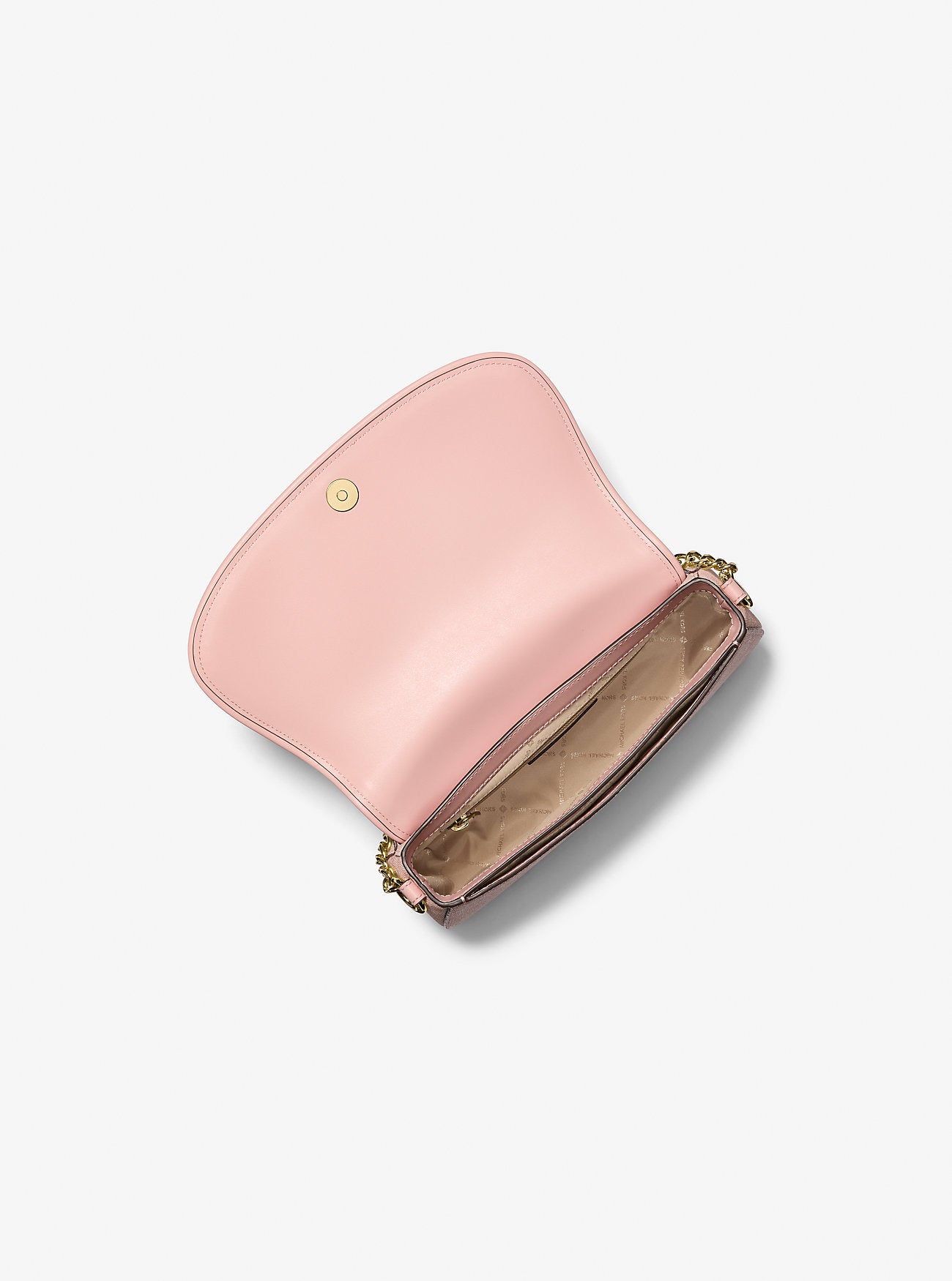 [INCOMING ETA 30 DAYS] Michael Kors Mila Medium EW Sling Messenger in Signature Powder Blush (35T5GIMM8V)