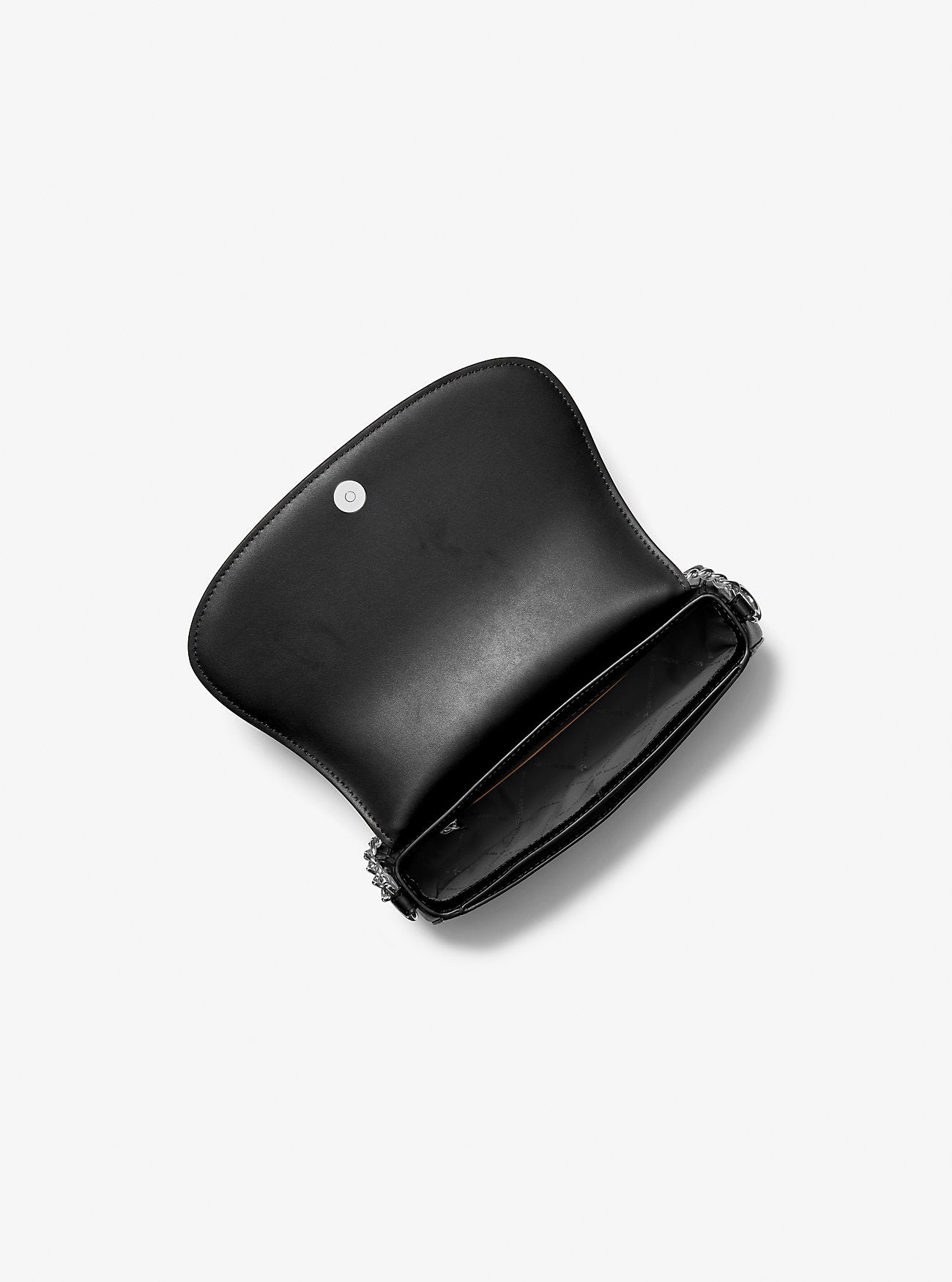 [INCOMING ETA 30 DAYS] Michael Kors Mila Medium Leather Messenger Bag in Black (SHW)(35T5SIMM8L)