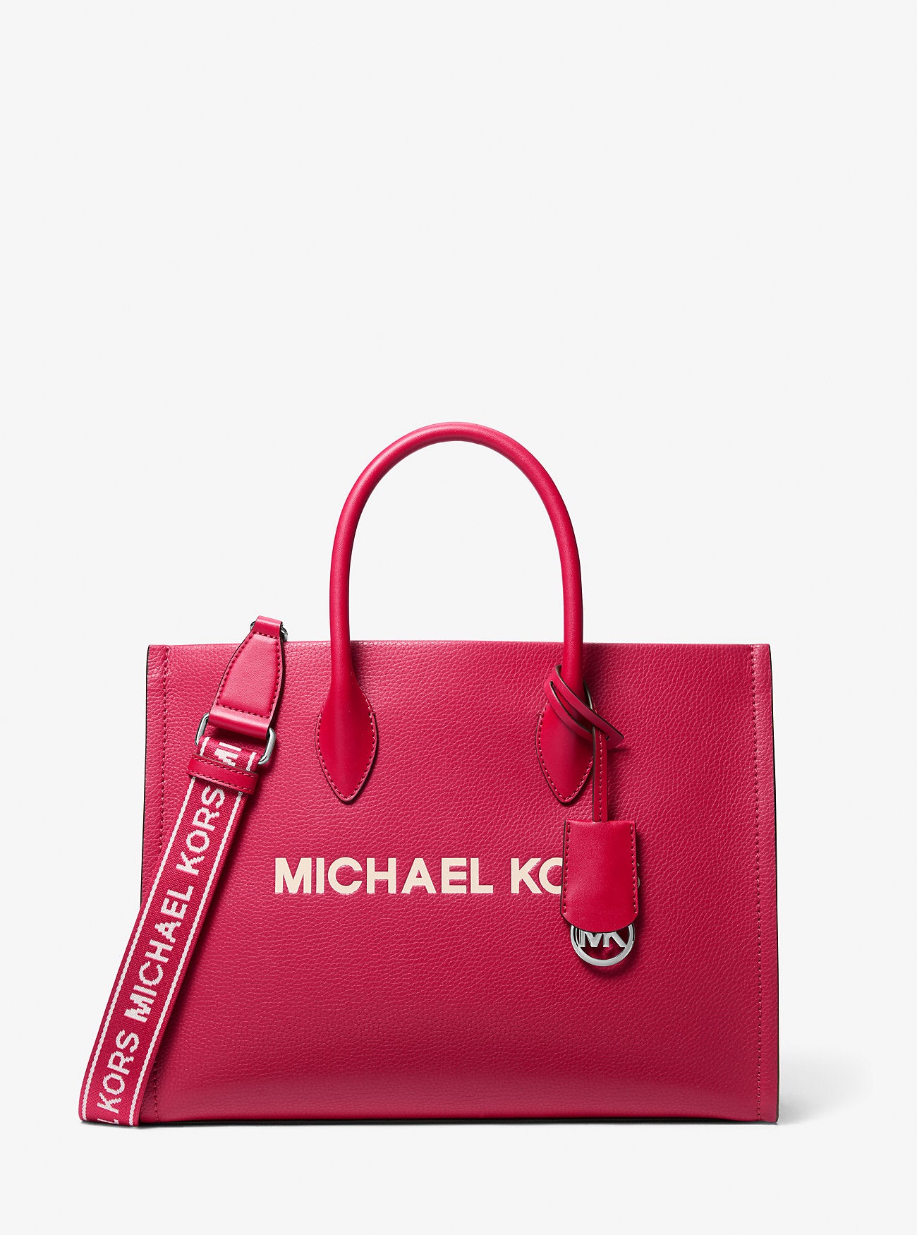 [READY STOCK MY] Michael Kors Mirella East West Medium Tote in Dk Raspberry (35T5S7ZT2L)