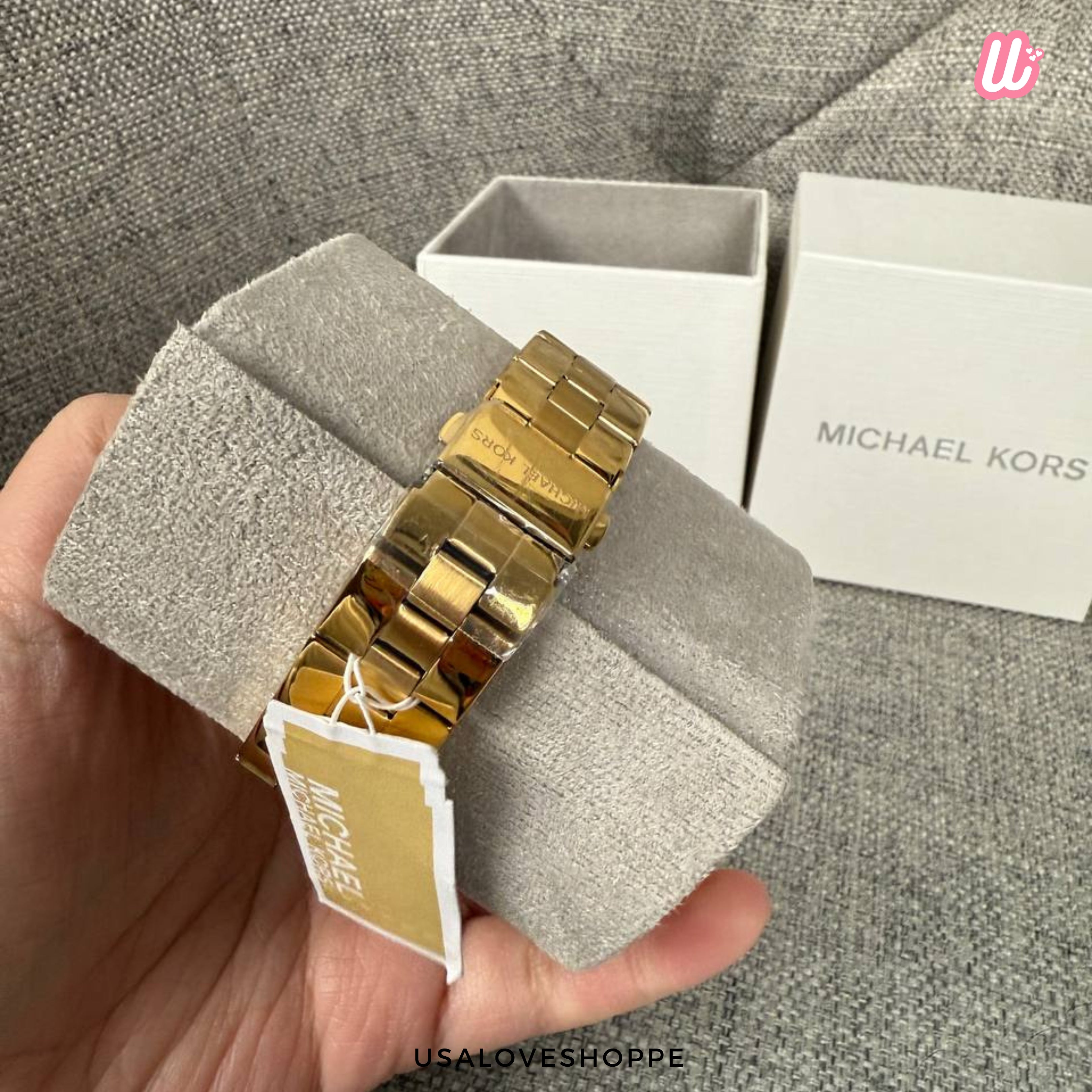 Michael Kors Monroe Gold-Tone Watch (MKO1031)