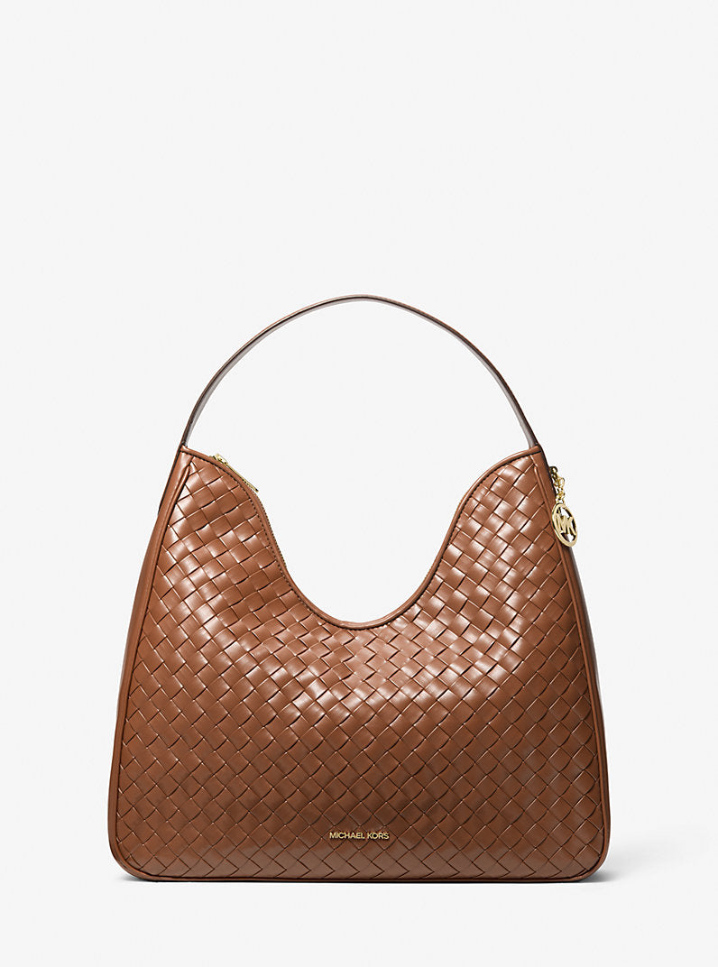 AUCTION DEFECT [READY STOCK MY] Michael Kors Nayla Medium Hobo Shoulder in Luggage (35R6G5ZL6Y) (Copy)