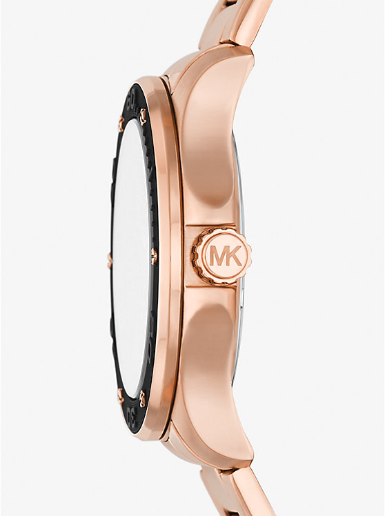 Michael Kors Oversized Nolan Rose Gold-Tone Watch (MK9098)