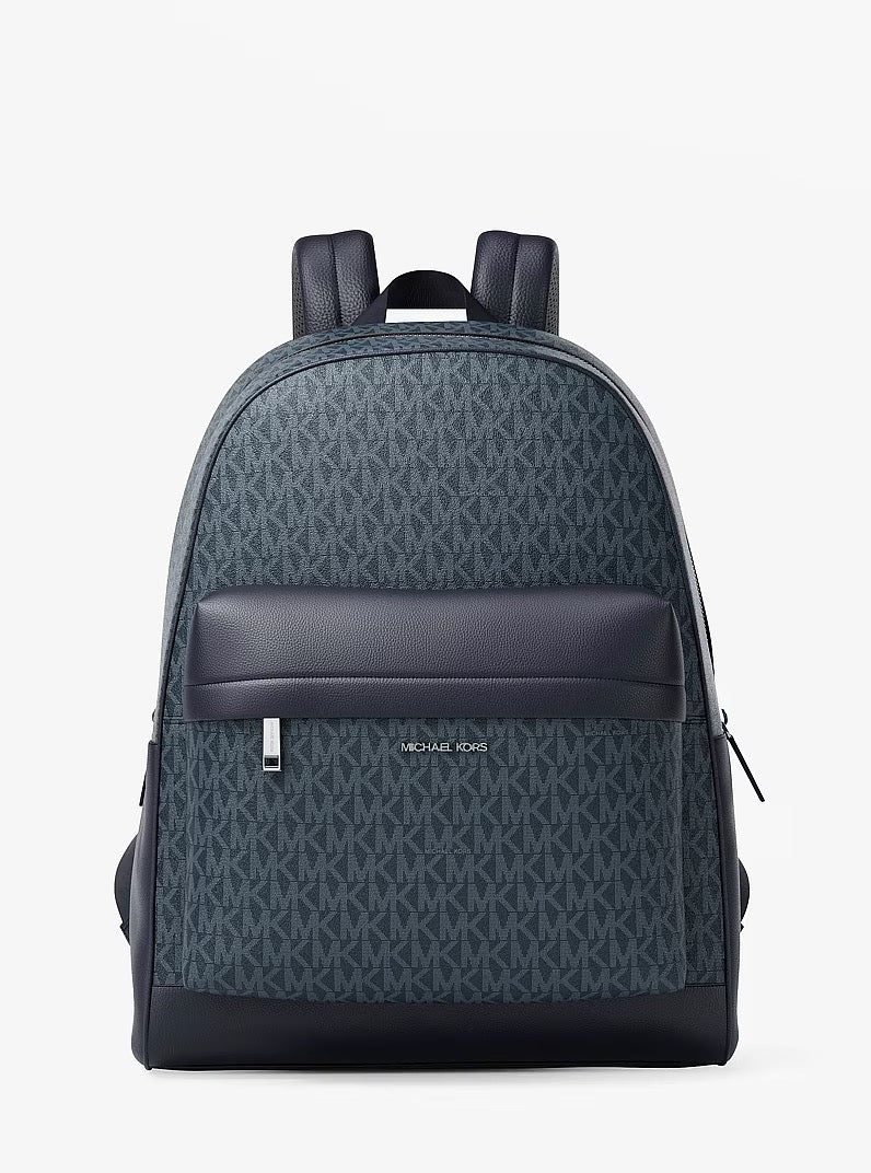[INCOMING ETA 30 DAYS] Michael Kors Men Pacey Medium Signature Logo Backpack in Admiral/Pale Blue (37S6LPAB8B)