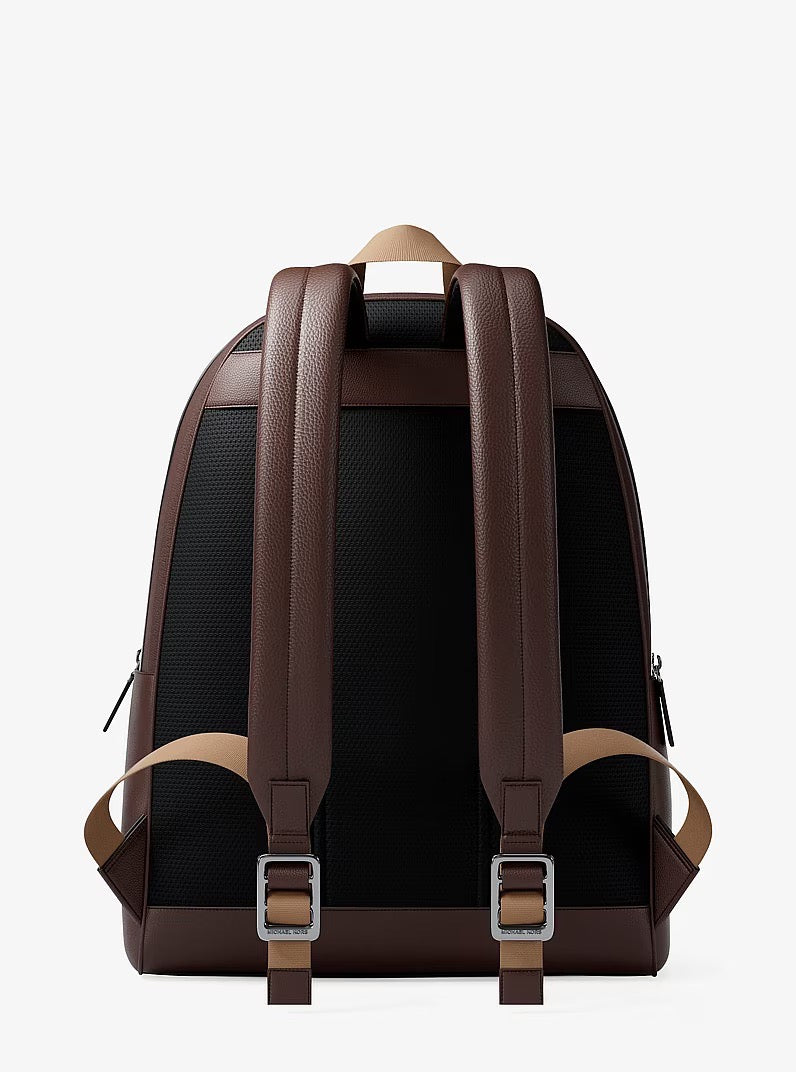 [INCOMING ETA 30 DAYS] Michael Kors Men Pacey Medium Signature Logo Backpack in Camel (37S6LPAB8B)