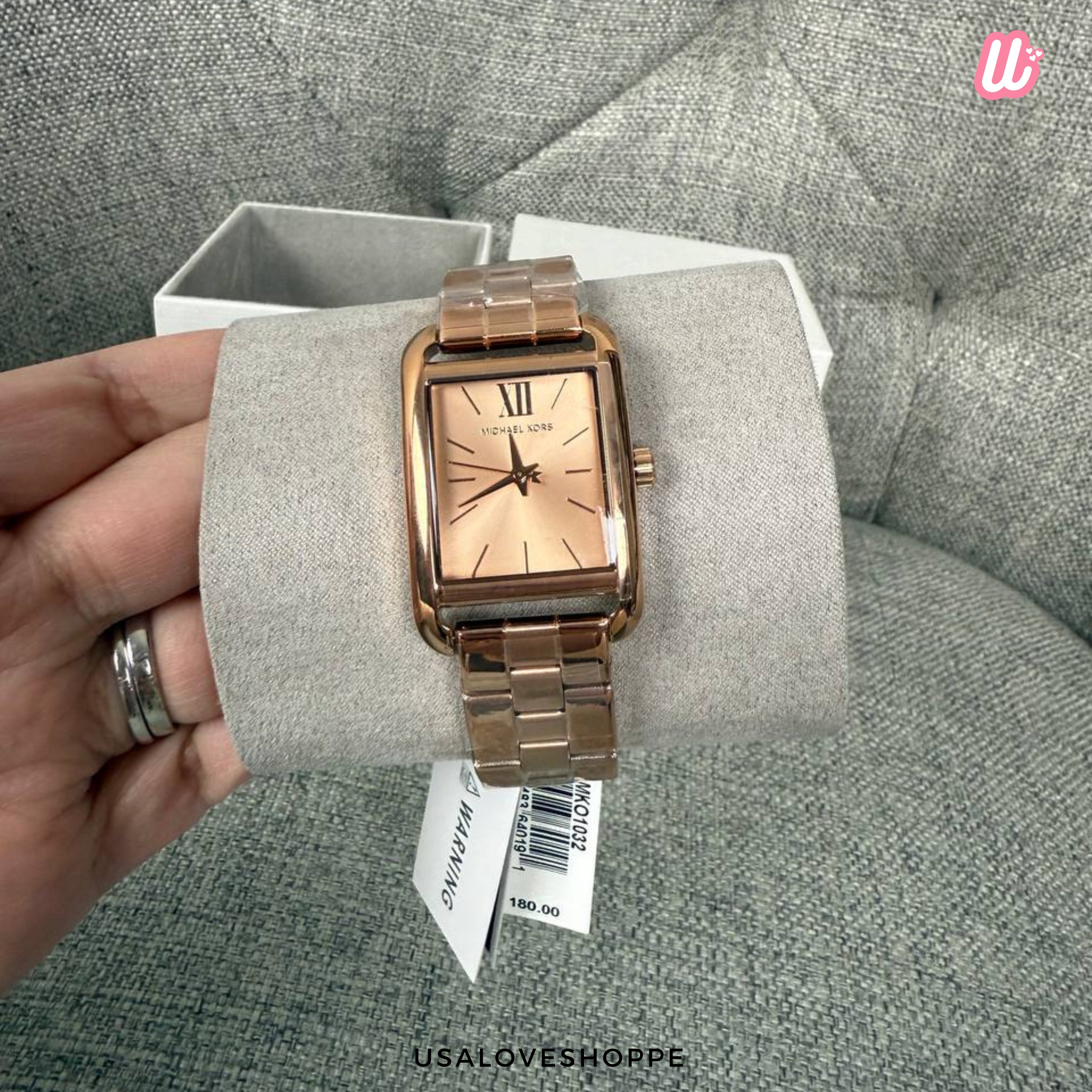 [INCOMING ETA AFTER RAYA] [CLEARANCE] Michael Kors Petite Monroe Rose Gold-Tone Watch (MKO1032)